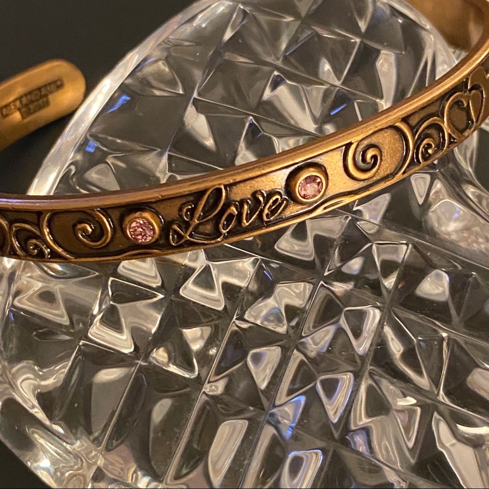 ALEX AND ANI LOVE CUFF BRACELET